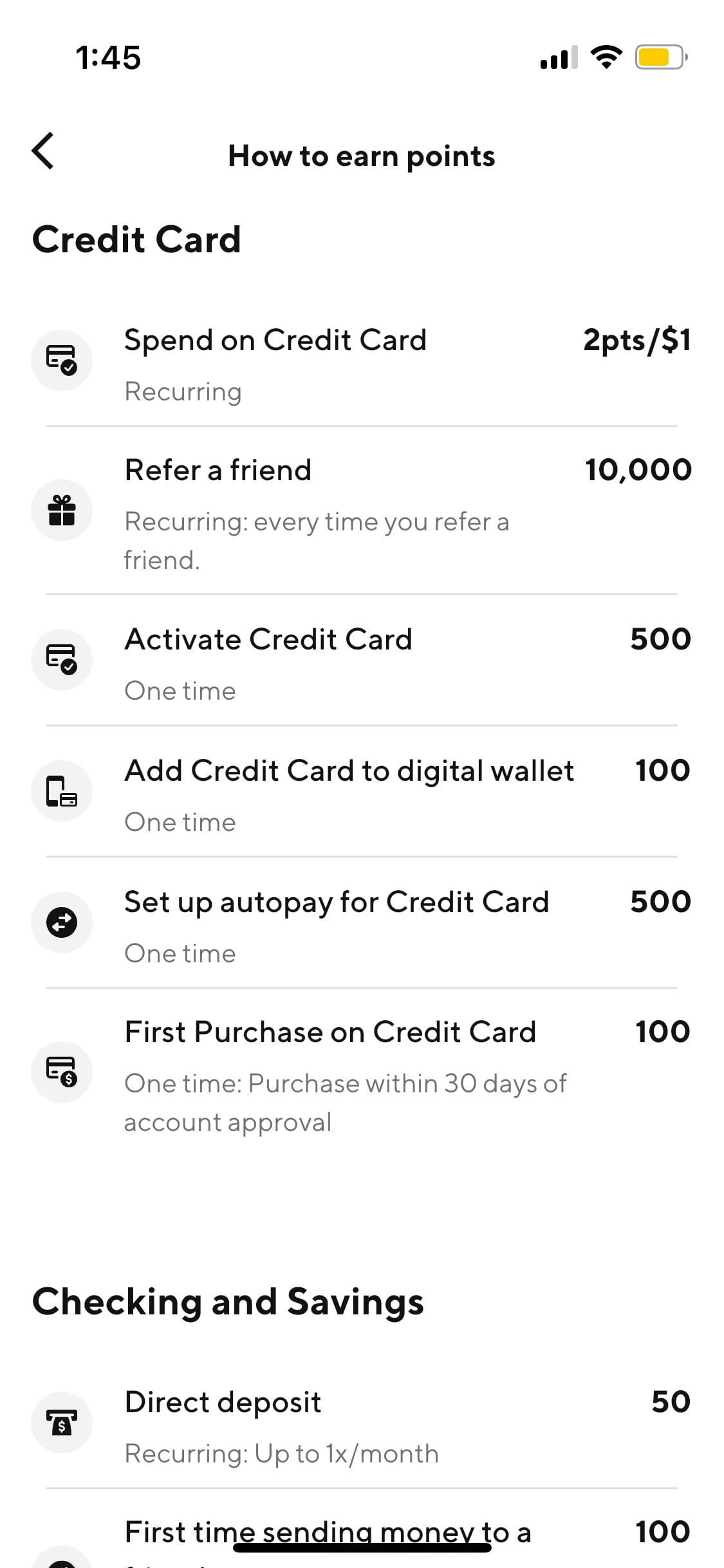 SoFi rewards program